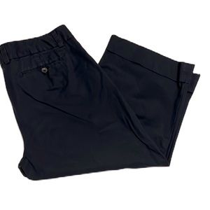 Gap, 5-Pocket, Belt Loops, Casual, Rolled Hem Cropped Pants, Blue, Size 12